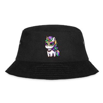 Mardi Gras Maske Fasching Karneval - Bucket Hat - Schwarz - Vorne - Lela (165cm)