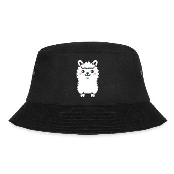 Baby-Lama - Bucket Hat - Schwarz - Vorne - Lela (165cm)