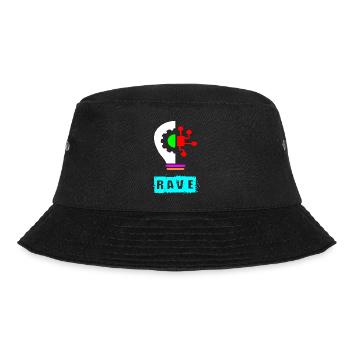 Rave bulb - Bucket Hat - black - Front - Lela (165cm)