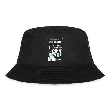 we build houses - Bucket Hat - black - Front - Lela (165cm)