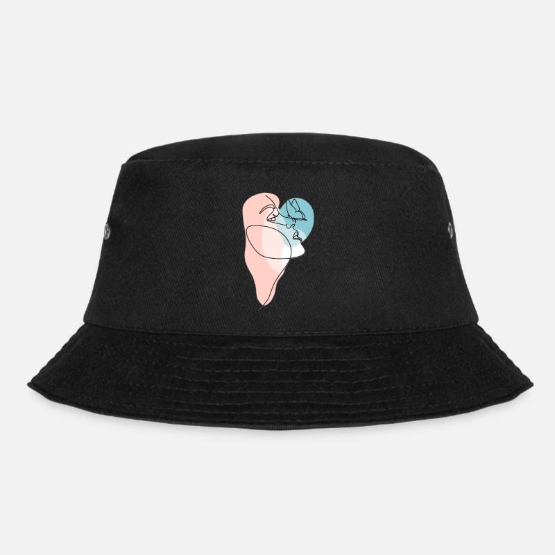 Femme papillon ligne - Bob - noir