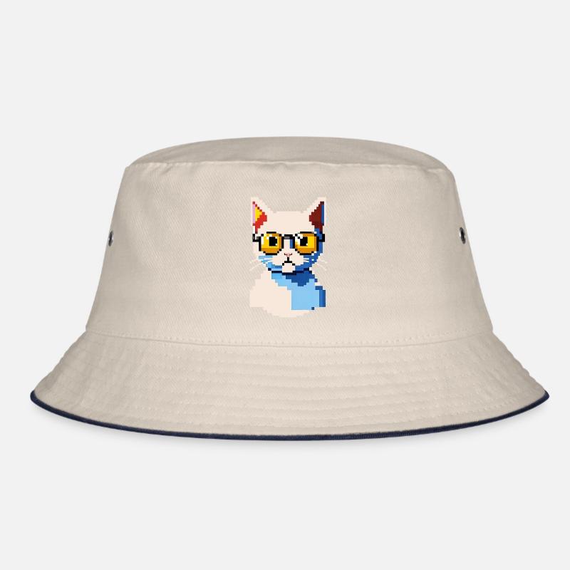 Pix die Katze Bucket Hat