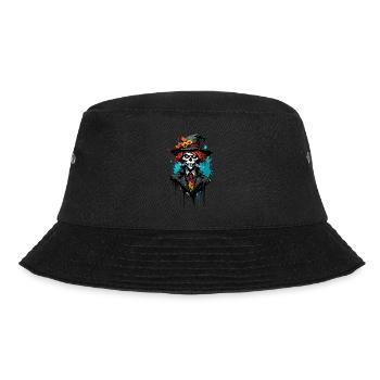 Scarecrow / Harvest Worker / Corn Field / Field - Bucket Hat - black - Front - Lela (165cm)