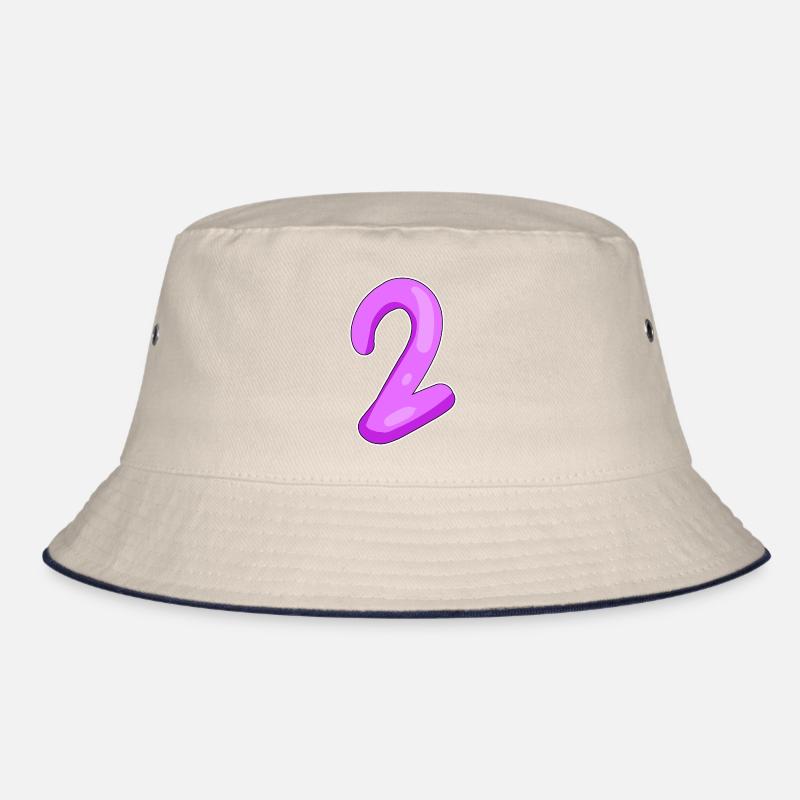 Two - 2 - Number Number Bucket Hat