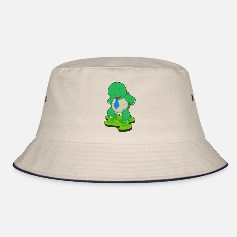 Turtle Necktie Bucket Hat