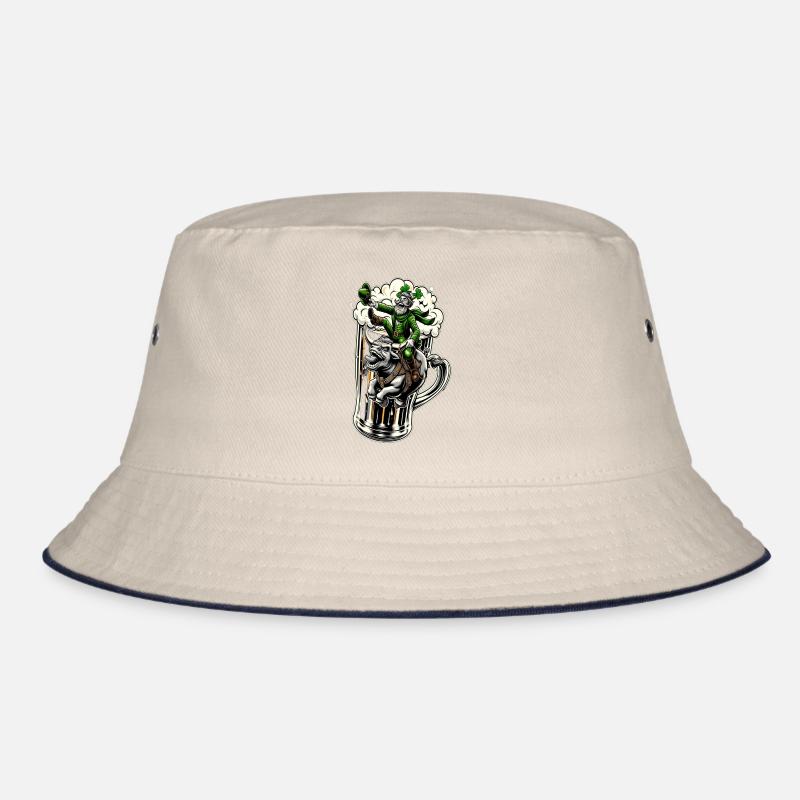Riding Leprechaun (Irish Leprechaun) Bucket Hat