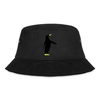 pinguin - Bucket Hat - Schwarz - Vorne - Lela (165cm)