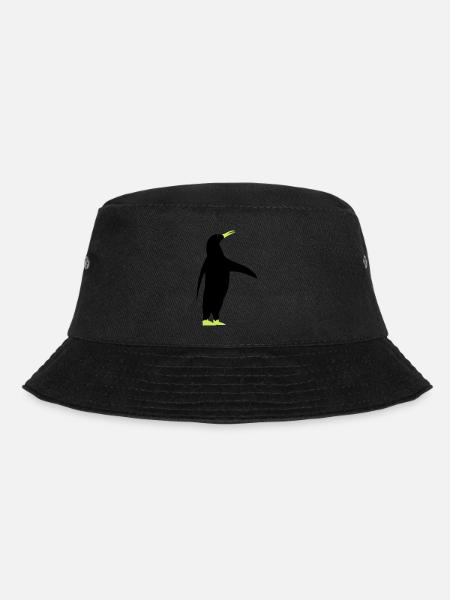 pinguin - Bucket Hat - Schwarz