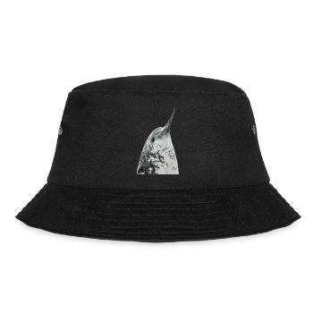 Narwal - Bucket Hat - Schwarz - Vorne - Lela (165cm)