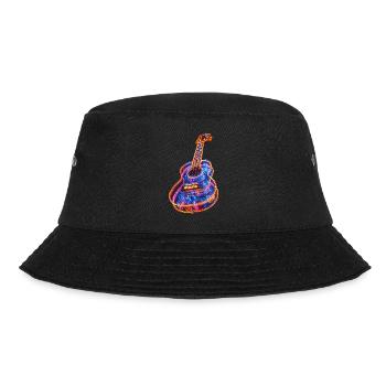 Ukulele - Bucket Hat - black - Front - Lela (165cm)