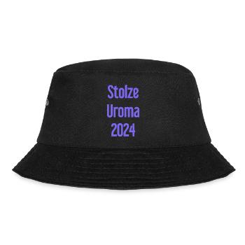Stolze Uroma 2024 - Bucket Hat - Schwarz - Vorne - Lela (165cm)
