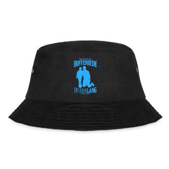 Hoffenheim Fußball Fans Geschenk - Bucket Hat - Schwarz - Vorne - Lela (165cm)