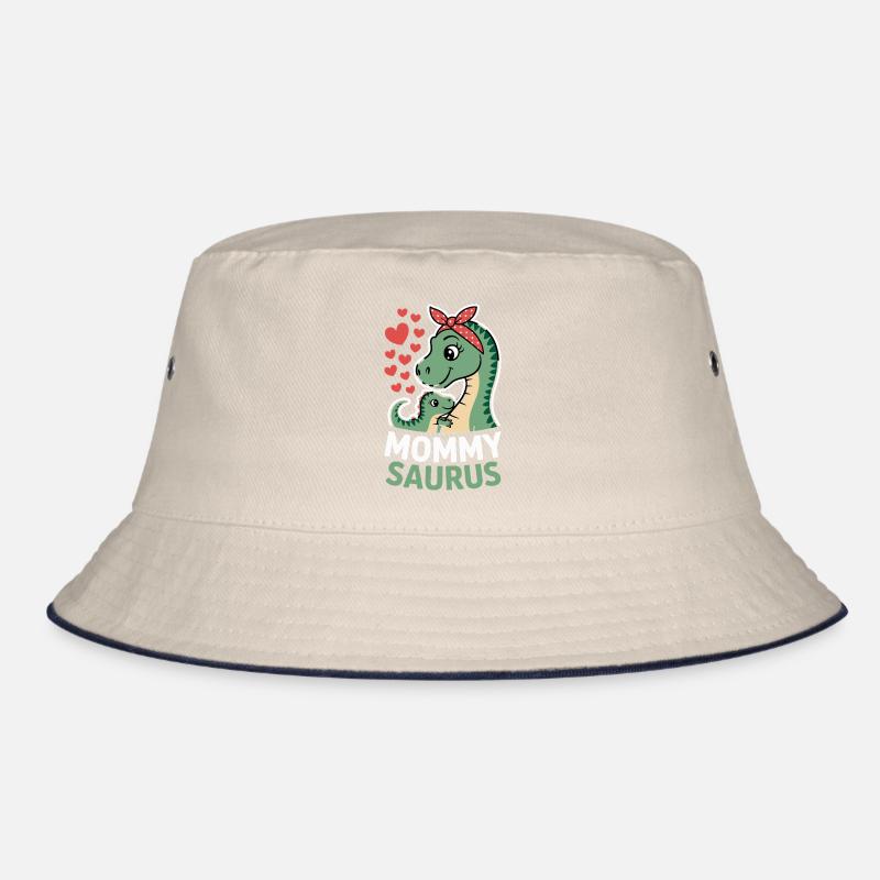  Mommy Saurus Dinosaurier Mama Herzliebe Muttertag Bucket Hat