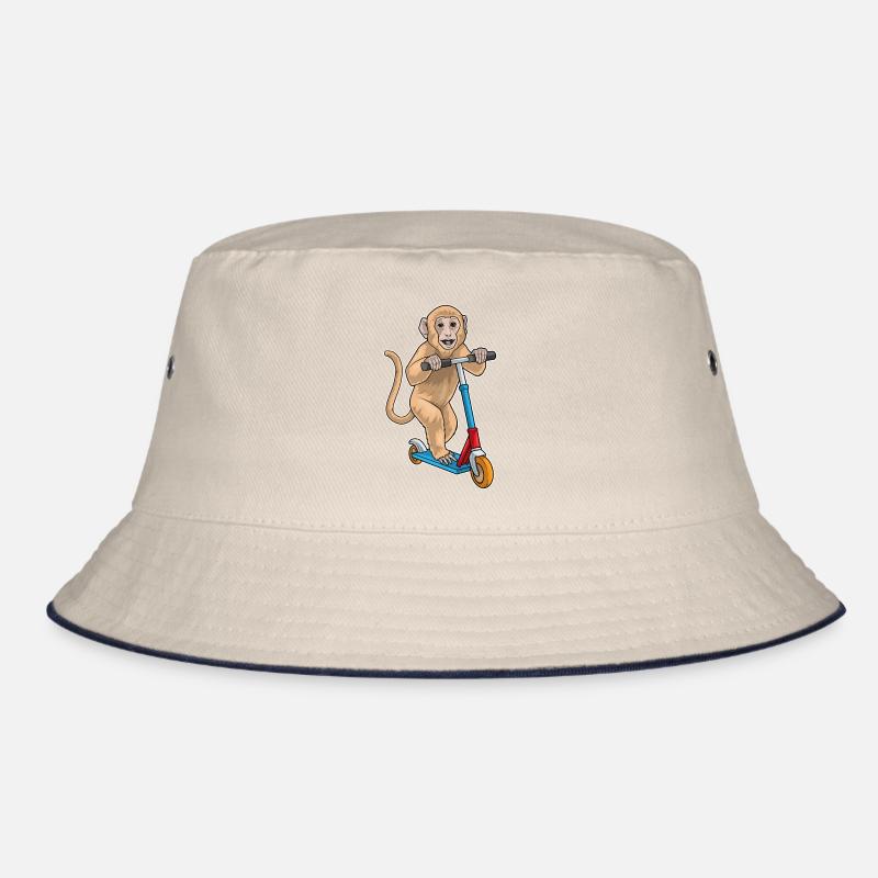 Affe Tretroller Bucket Hat