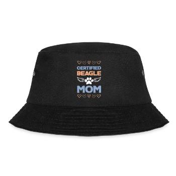Beagle Mom Certified - Bucket Hat - black - Front - Lela (165cm)