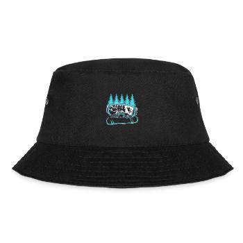Snowboard Snowboarding Snowboard Holidays Snowboarders - Bucket Hat - black - Front - Lela (165cm)