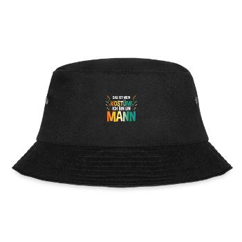 Jecken Carnival Carnival - Bucket Hat - black - Front - Lela (165cm)