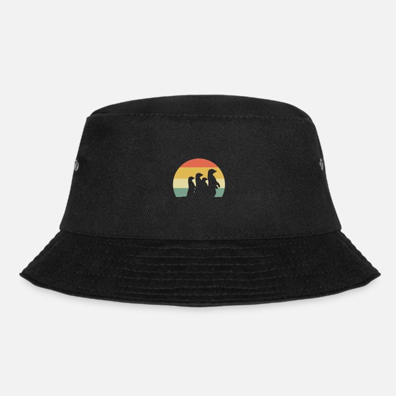 Erdmännchen - Bucket Hat - Schwarz