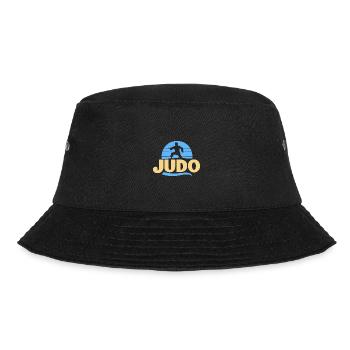 Judo-Junge Stärke Kampfsport Gürtel Präsent - Bucket Hat - Schwarz - Vorne - Lela (165cm)