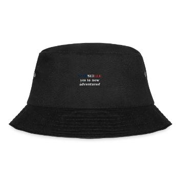 Marseille yes to new adventures gift idea - Bucket Hat - black - Front - Lela (165cm)