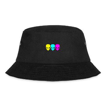 Rave Raver Techno music Techno bass Mischpult - Bucket Hat - Schwarz - Vorne - Lela (165cm)