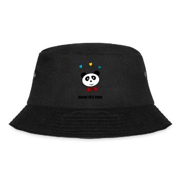 HAPPY BIRTHDAY DAD. dad. FATHER'S DAY. Happy birthday - Bucket Hat - black - Front - Lela (165cm)