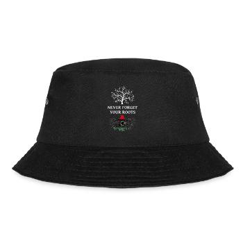 Libya Never Forget Your Roots - Bucket Hat - black - Front - Lela (165cm)