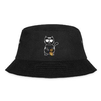 Ballet Ballerina Ballet Dancer - Bucket Hat - black - Front - Lela (165cm)