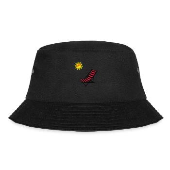 sonnenstuhl2 - Bucket Hat - black - Front - Lela (165cm)
