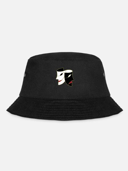 MASKS KUNST / KOMÖDIE UND TRAGÖDIE - Bucket Hat - Schwarz