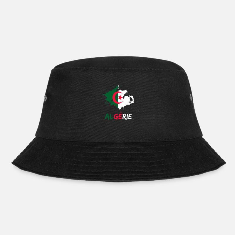 Algérie fierté drapeau algérie cadeau - Bob - noir