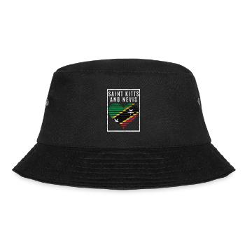 Saint Kitts and Nevis - Bucket Hat - black - Front - Lela (165cm)