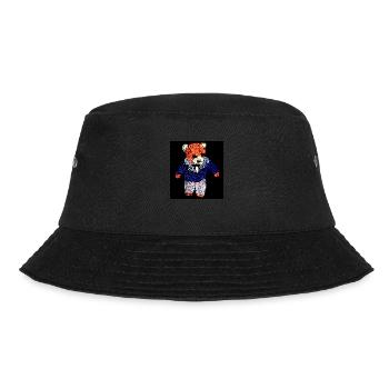 Hochzeitstag ,bräutigam - Bucket Hat - Schwarz - Vorne - Lela (165cm)