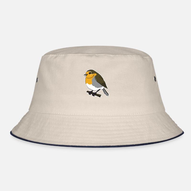 Robin Cute Kids 2 Bucket Hat