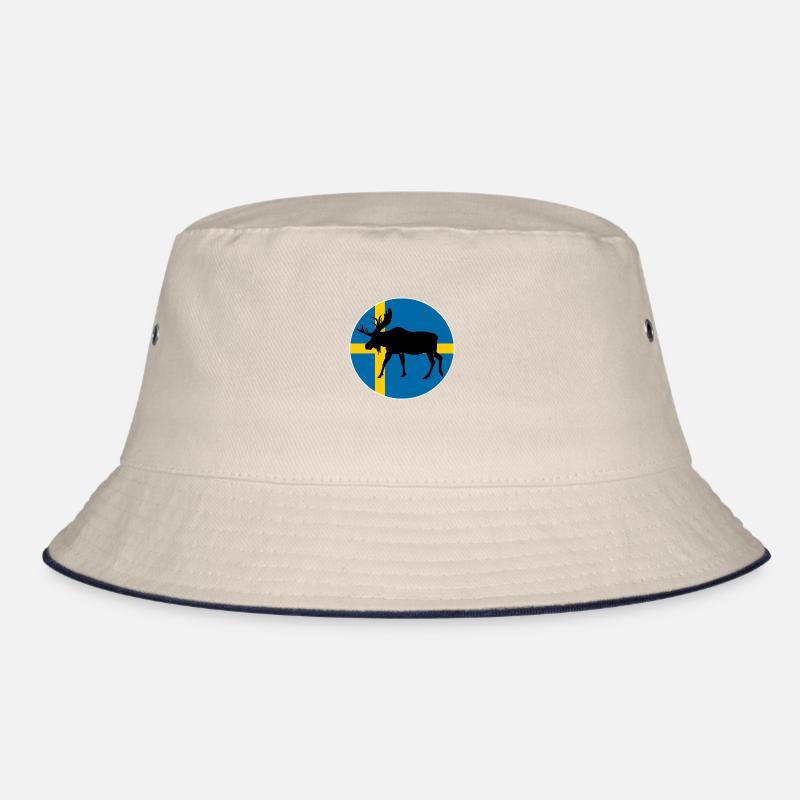 Elch Schweden Bucket Hat