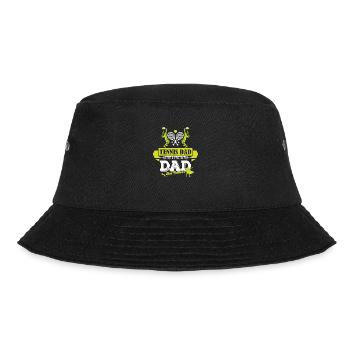 Tennis Vater cooler Papa - Bucket Hat - Schwarz - Vorne - Lela (165cm)