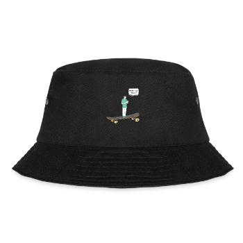 hospital flip - Bucket Hat - Schwarz - Vorne - Lela (165cm)