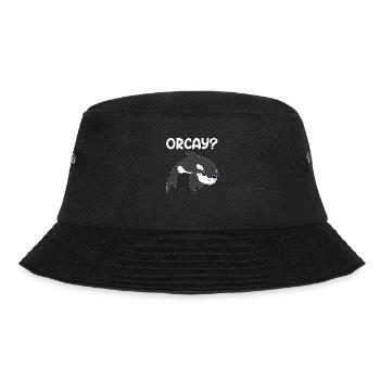 Orca Killer Whale Killer Whale Spell Gift - Bucket Hat - black - Front - Lela (165cm)