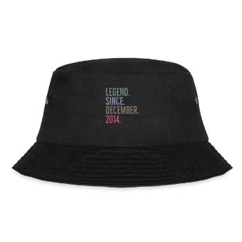 Legend Since December 2014 - Bucket Hat - black - Front - Lela (165cm)