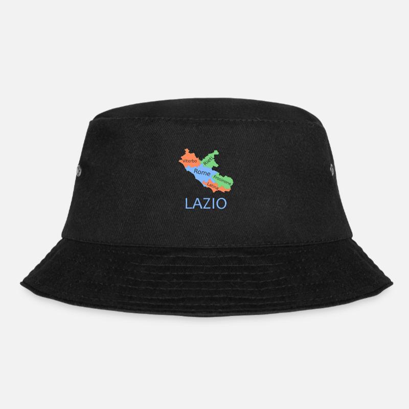 lazio - Cappello alla pescatora - nero