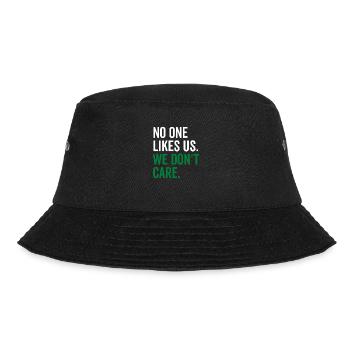 No One Likes Us We Don't Care - Bucket Hat - black - Front - Lela (165cm)