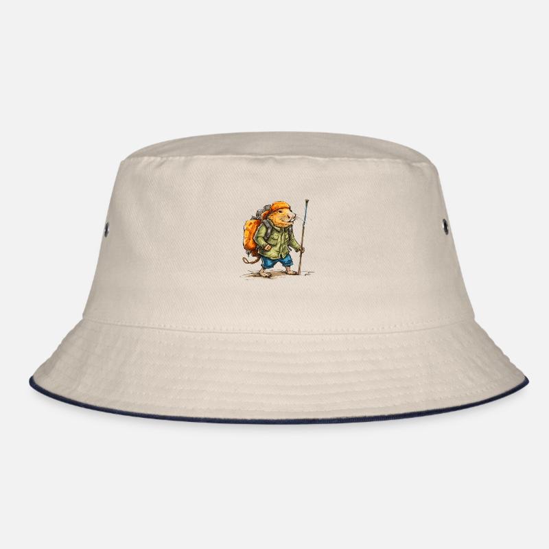 The mole rat wanders in free time Bucket Hat