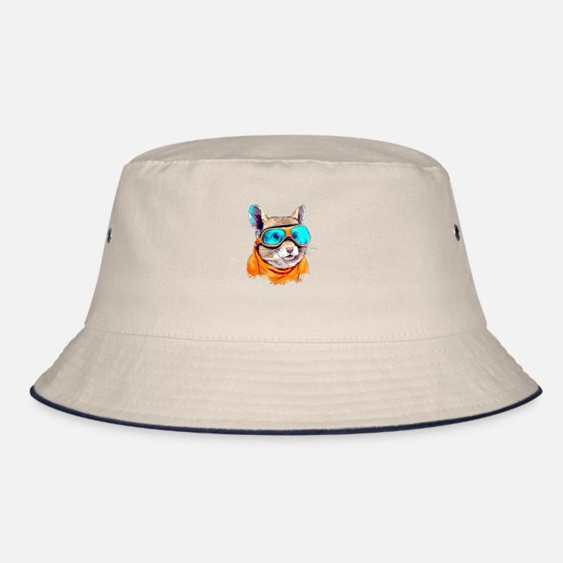Tik das Brillenhörnchen Bucket Hat