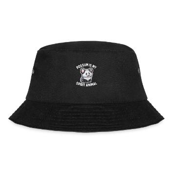 Possum is My Spirit Animal - Bucket Hat - black - Front - Lela (165cm)