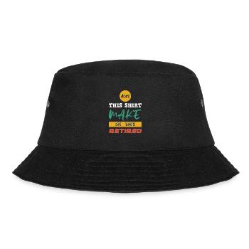 Pension Pension Pensioner Gift - Bucket Hat - black - Front - Lela (165cm)