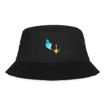 Gini Magic Lamp Genie - Bucket Hat - black - Front - Lela (165cm)