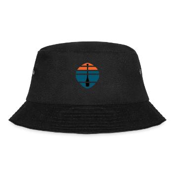 Paddel Sonnenuntergang Logo - Bucket Hat - Schwarz - Vorne - Lela (165cm)