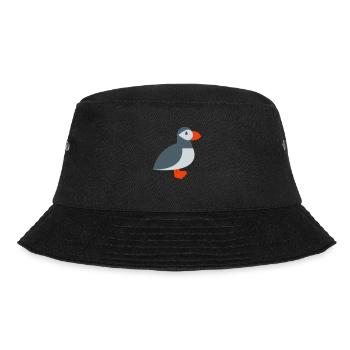 Puffin bird - Bucket Hat - black - Front - Lela (165cm)