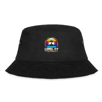 Level 47 - Bucket Hat - black - Front - Lela (165cm)