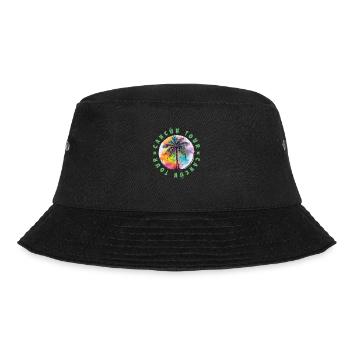 Cancun Tour Urlaub Plame Bunt - Bucket Hat - Schwarz - Vorne - Lela (165cm)